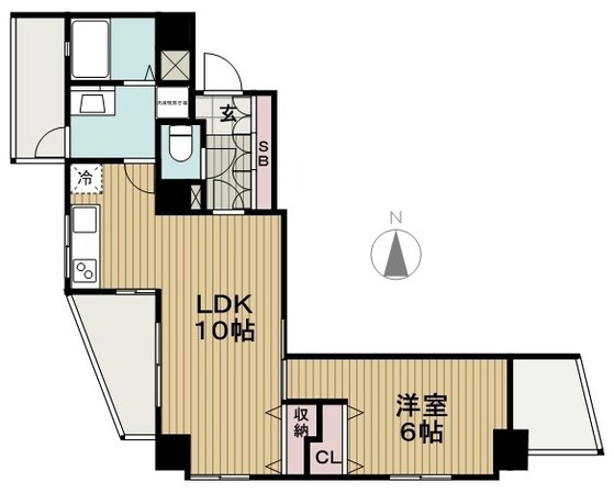 ポリフォニー三鷹の物件間取画像